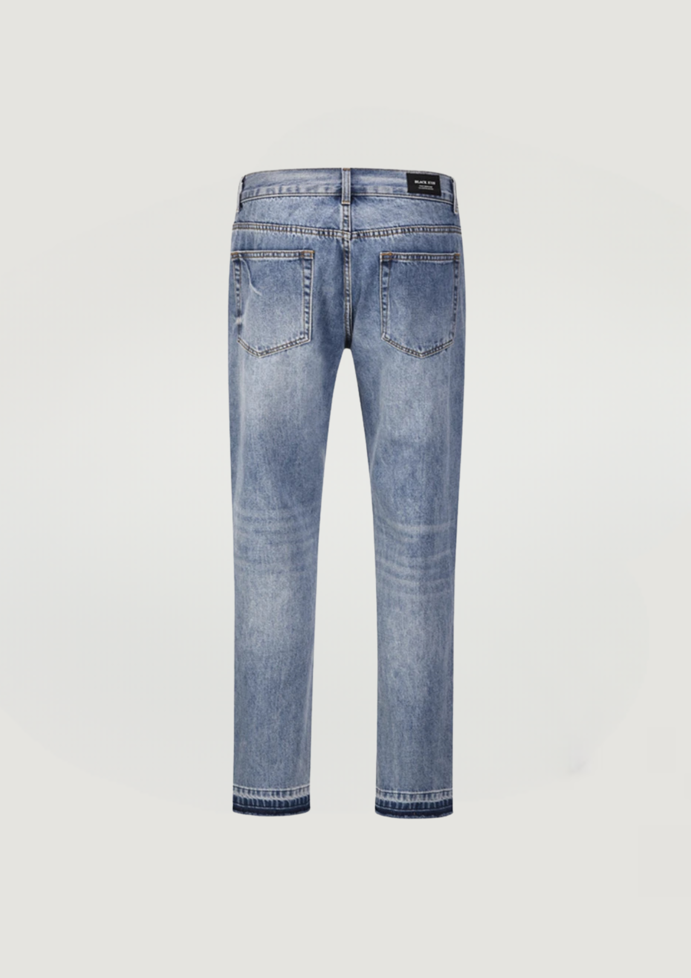 Letter Embroidery Jeans - Jeans - Swagster