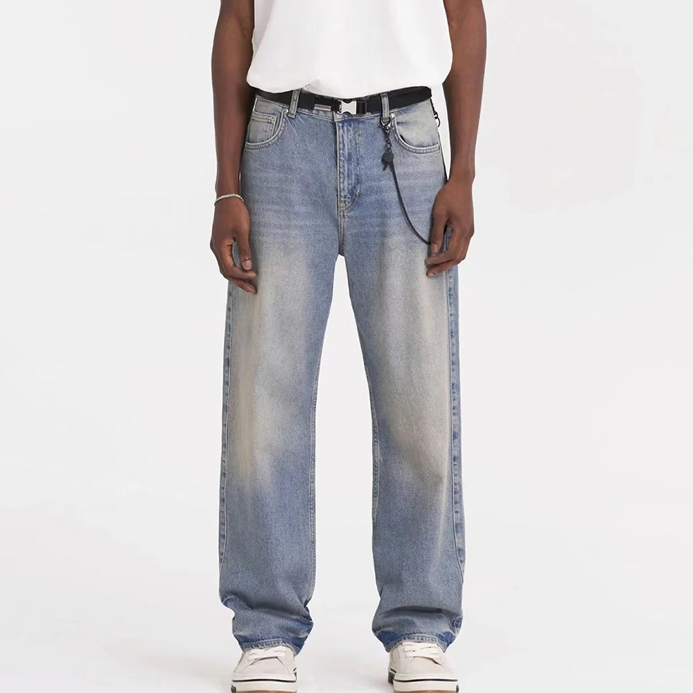 CITY-WASHED STYLE JEANS - BLUE