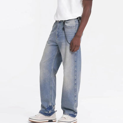 CITY-WASHED STYLE JEANS - BLUE