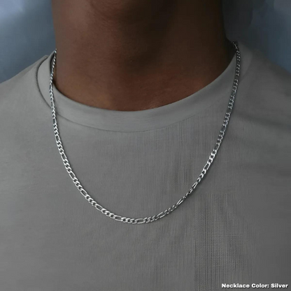 Sleek Figaro Necklace