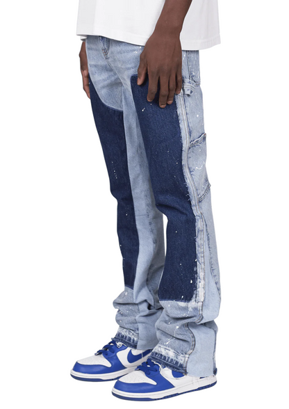 Flare Demin Jeans - Blue