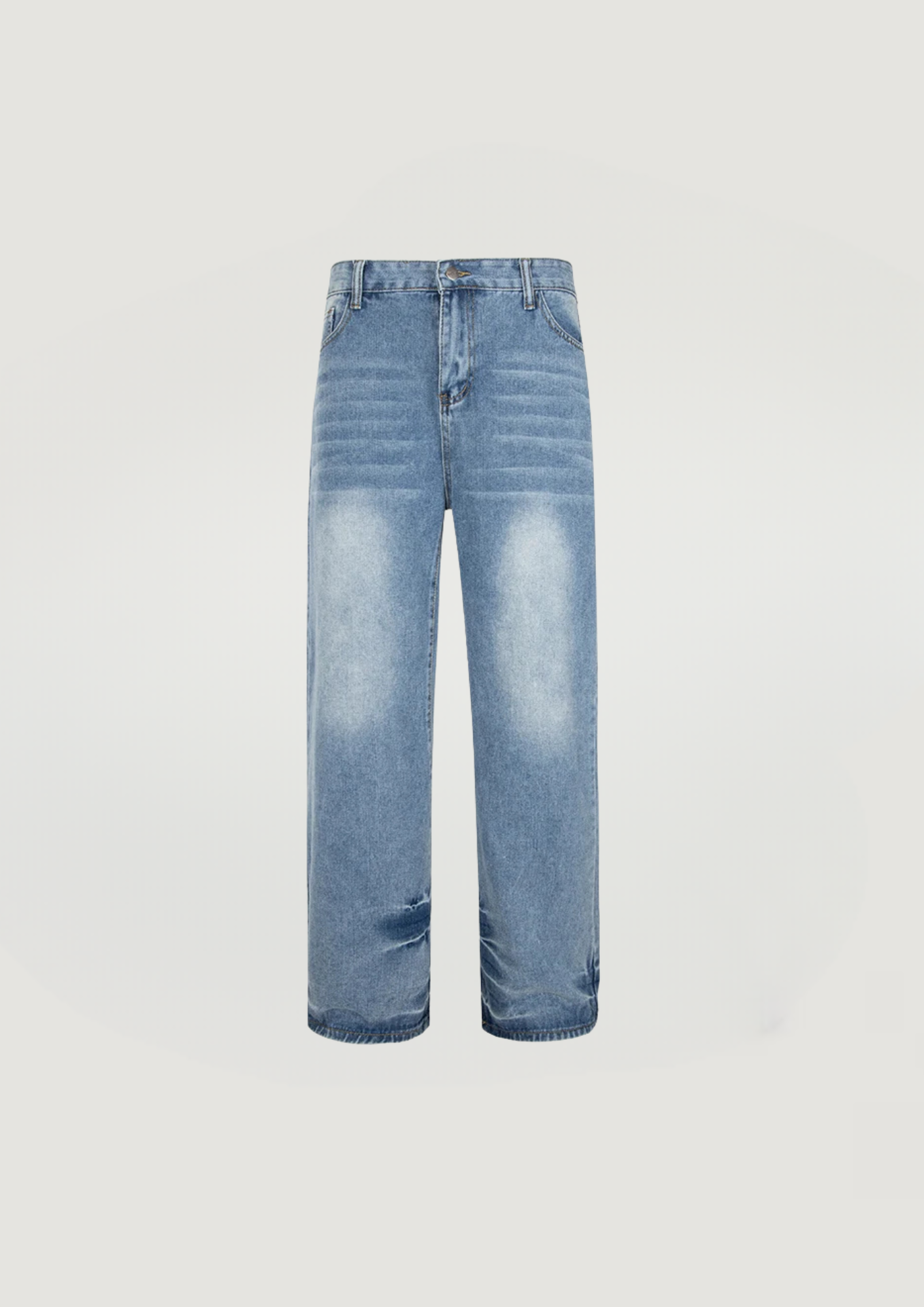 CITY-WASHED STYLE JEANS - BLUE