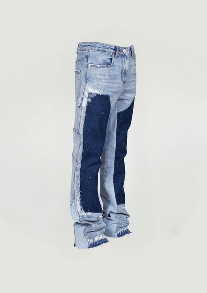 Flare Demin Jeans - Blue