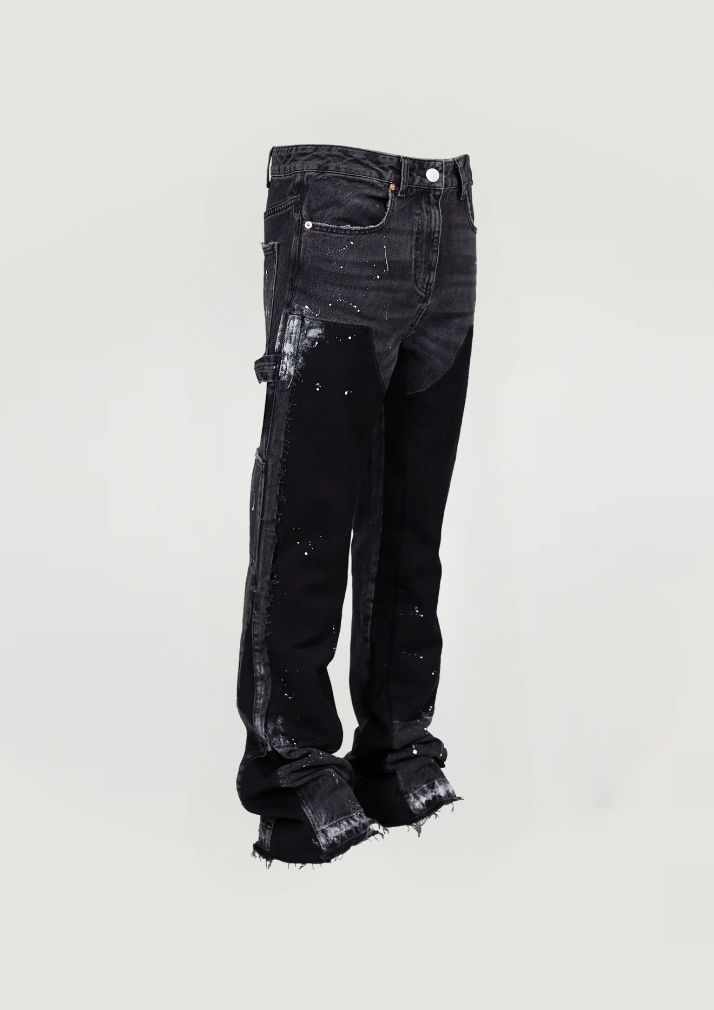 Flare Demin Jeans - Black