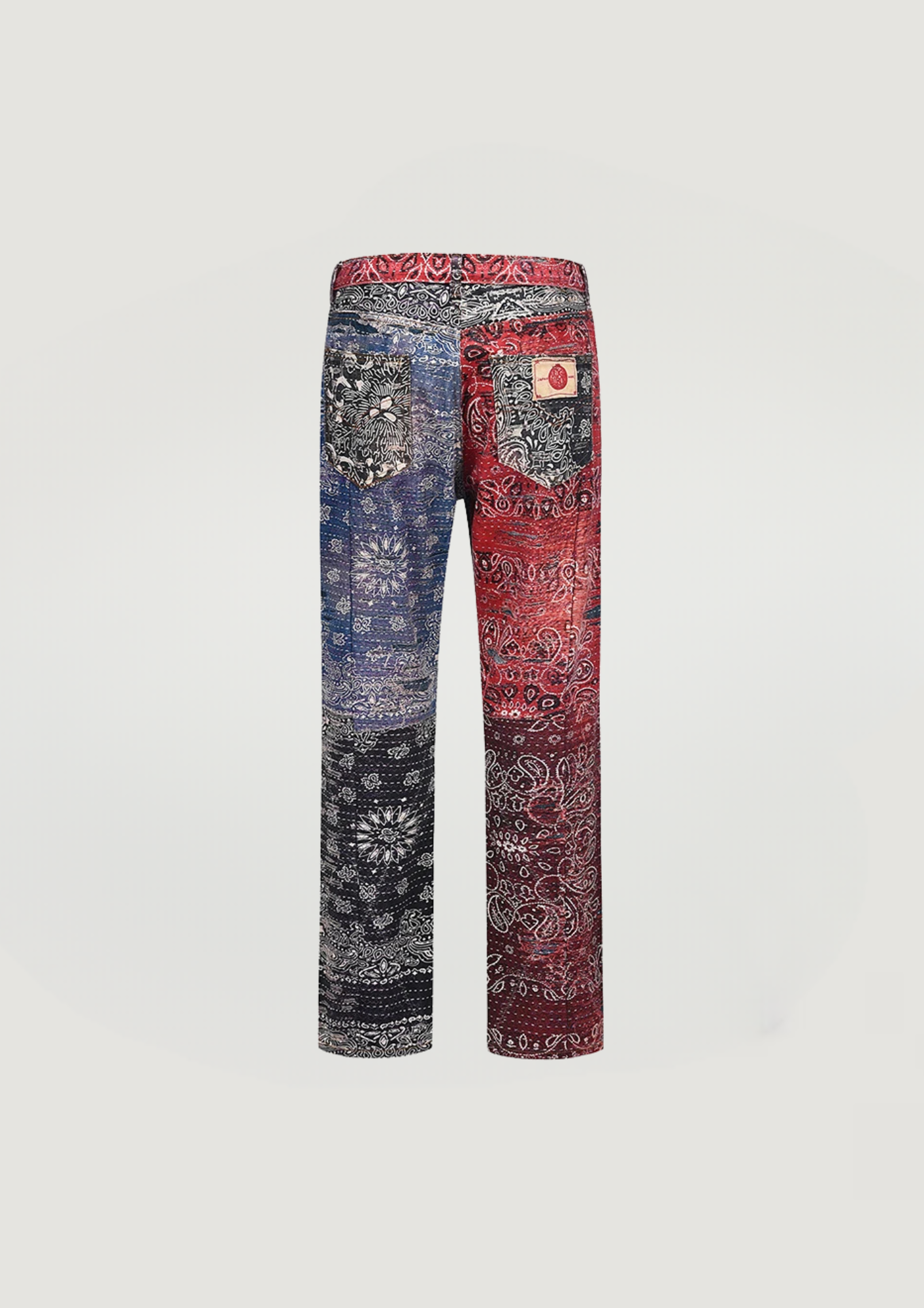 PAISLEY QUILTWORK JEANS